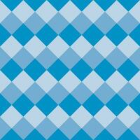 Seamless checkered background in light blue tones. vector