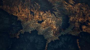 top erial view of the red rock canyon video