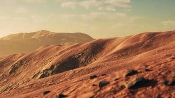 red sand dunes of Namibia video