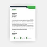 Simple creative modern letter head templates for your project design,a4 sizes. vector