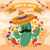 Cinco De Mayo Background vector