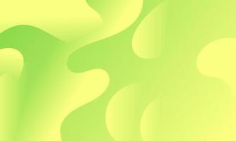 Abstract Green Fluid Wave Background