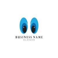 Eye Care vector logo design