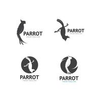Parrot Logo Design Vector template