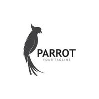 Parrot Logo Design Vector template