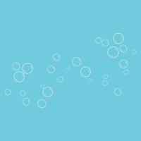 Bubble icon vector illustration design template