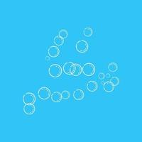 Bubble icon vector illustration design template