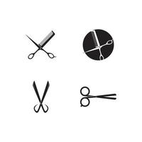 Scissors icon vector illustration.