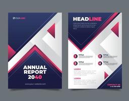 Annual Report Template vector