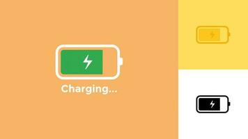 Vector of Charging. Perfect for additional design, charging design, etc.