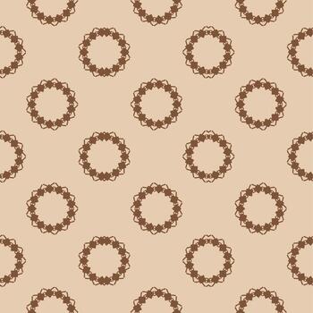 Abstract background texture in geometric ornamental style. Geometric seamless pattern vector