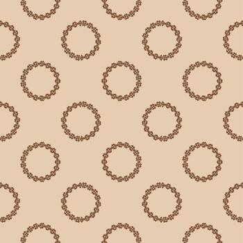 Abstract background texture in geometric ornamental style. Geometric seamless pattern vector