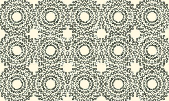 Abstract background texture in geometric ornamental style vector