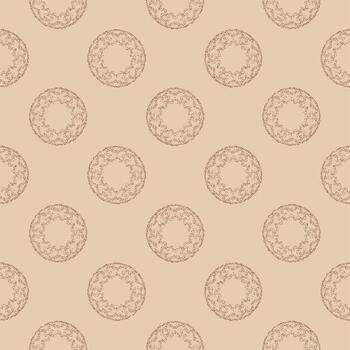Abstract background texture in geometric ornamental style. Geometric seamless pattern vector