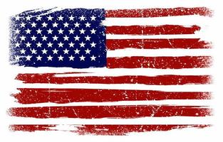 American Grunge Background vector