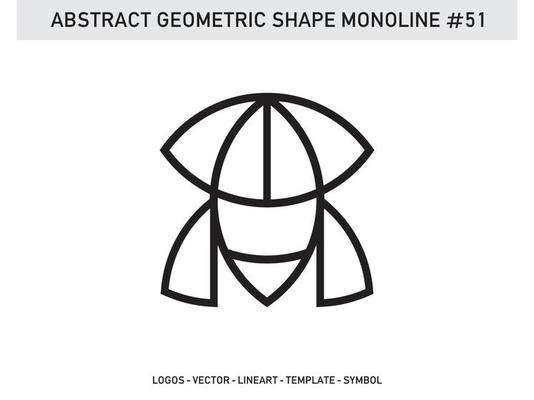 Geometrical Abstract Polygonal Shapes Elegant Borders Frame Element Symbols Free Vector