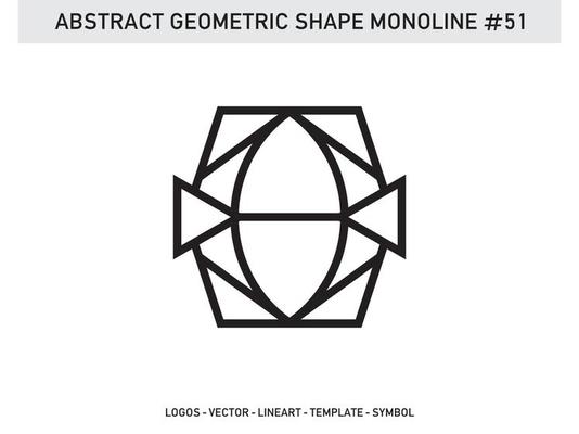 Geometrical Abstract Polygonal Shapes Elegant Borders Frame Element Symbols Free Vector