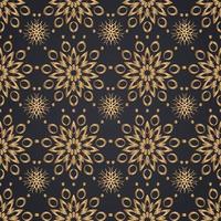 Decorative ornament seamless pattern background vector