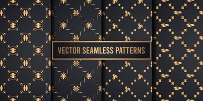 patrones sin fisuras ornamentales vector