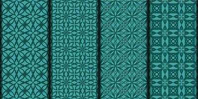 Decorative ornament seamless pattern background vector