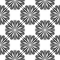 Abstract seamless pattern with mandala flower. Mosaic, tile. Floral background. vector