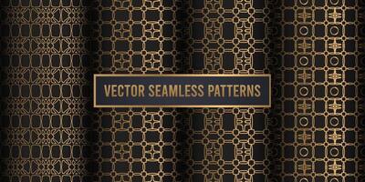 Decorative ornament seamless pattern background vector