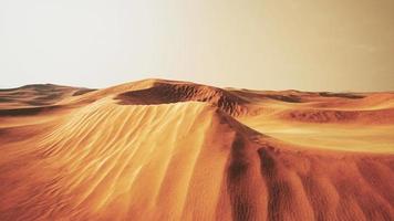 dunas vazias do deserto em liwa video