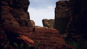 Colorado rivier snijdt door rots bij Grand Canyon video