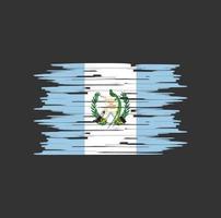 Guatemala Flag Brush vector