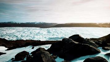 reenland glacier heavily affected by global warming video