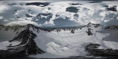 vr 360 noruega montañas paisaje severo video