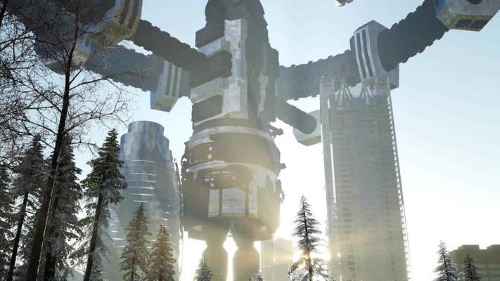 Alien City Stock Video Footage for Free Download
