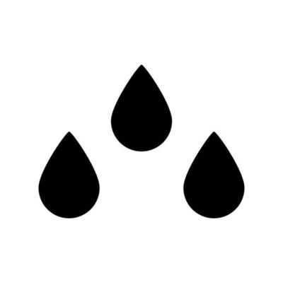 water icon, flat vector illustration. design EPS 10