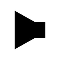 speaker volume flat vector icon. for graphic design, logo, web site, social media, mobile app, Eps 10