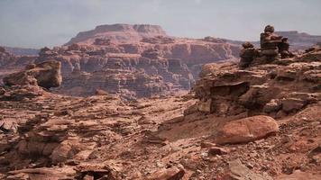 rocas rojas del parque nacional del gran cañón video