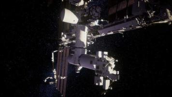 International Space Station in outer space