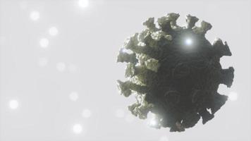 variante do vírus da gripe covid-19 do coronavírus video