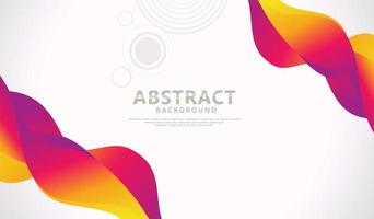 Abstract background with moving colorful dynamic effect vector