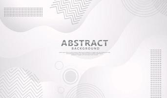 Dynamic style banner design with fluid color gradient elements vector