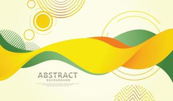 Abstract background with moving colorful dynamic effect vector