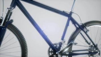 mountain sport bike in studio video