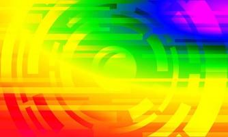 optical lens rainbow color vector background.