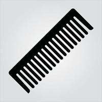 Isolated Glyph Comb Icon Scalable Vector Graphic