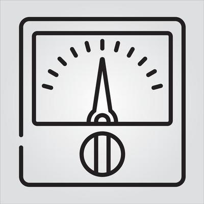 Analog Voltmeter, Easy Editable Royalty Free SVG, Cliparts, Vectors, and  Stock Illustration. Image 42722455.
