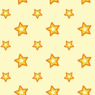 yellow star seamless pattern premium vector