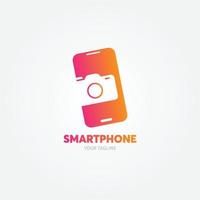 smartphone icon, Mobile phone logo vector illustration