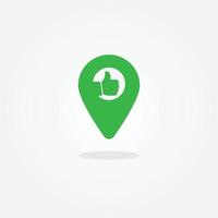 Geo Location Pin vector icon