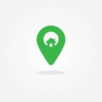 Geo Location Pin vector icon