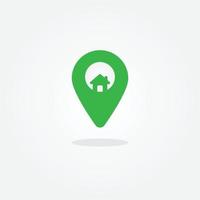 Geo Location Pin vector icon