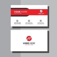 Simple And Minimalist Business Card vector